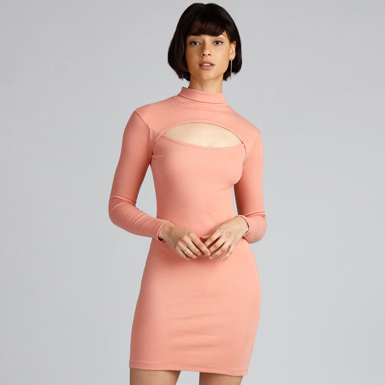 LUNA DRESS PEACH