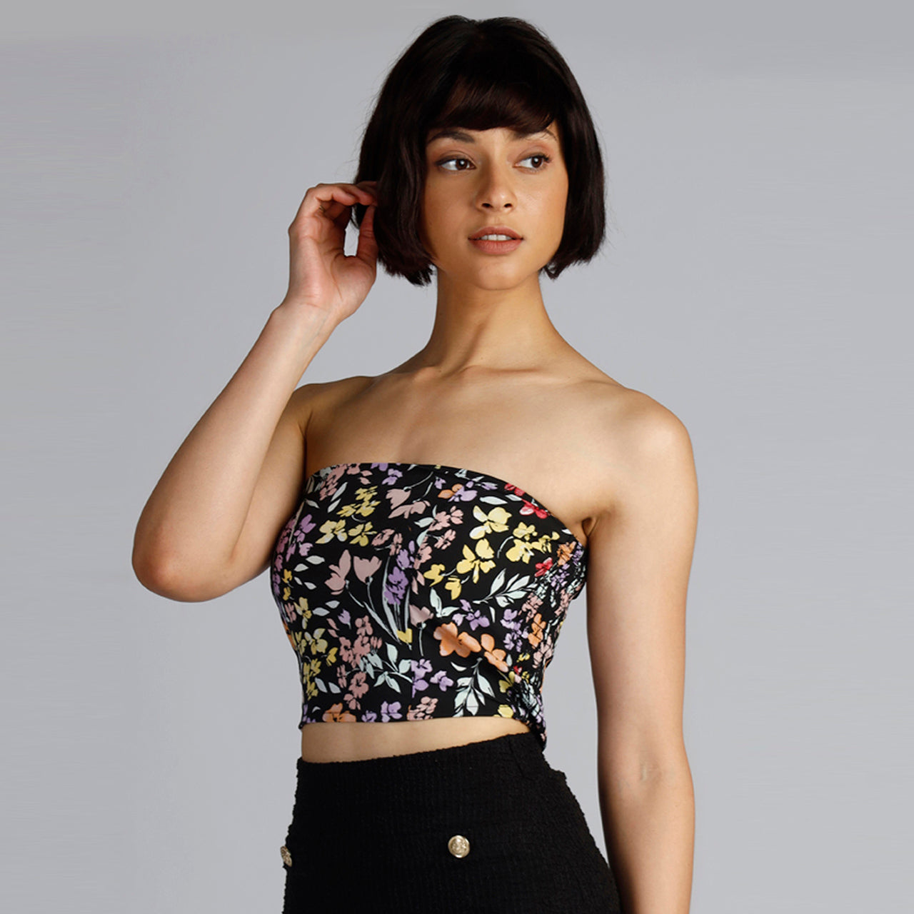 FLORAL AFFAIR TUBE TOP